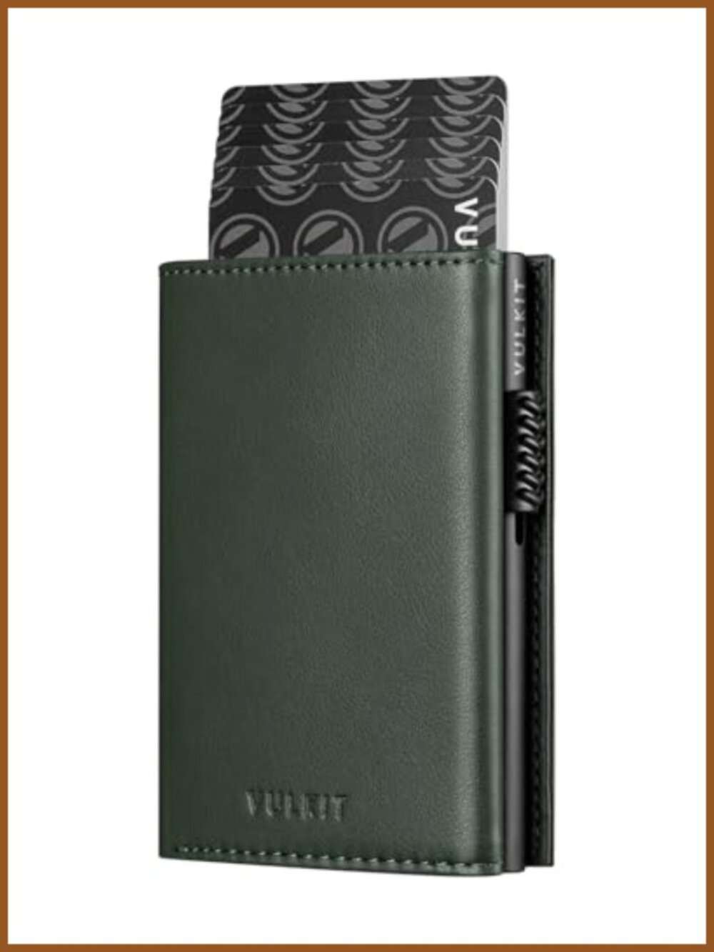 RFID Pop Up Card Holder Wallet with Coin Pocket & ID Window